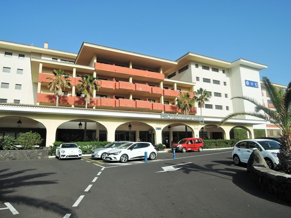 Front of hotel