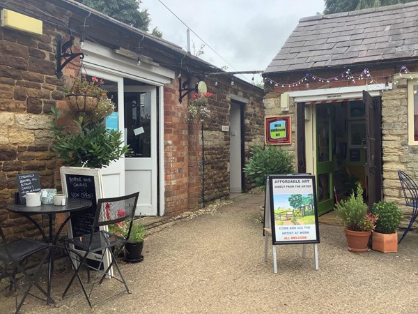 Cafe and toilets