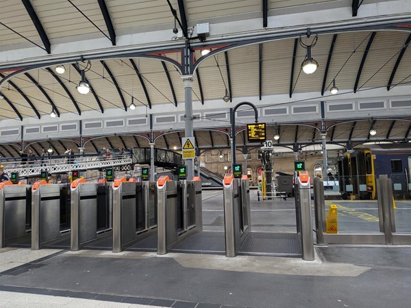 Image of turnstiles