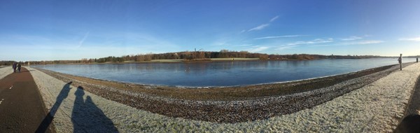 Panoramic view of loch