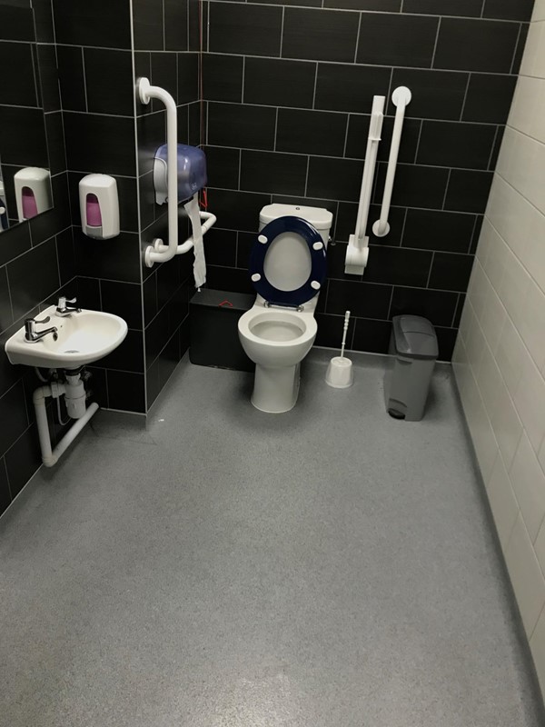 Accessible toilet.