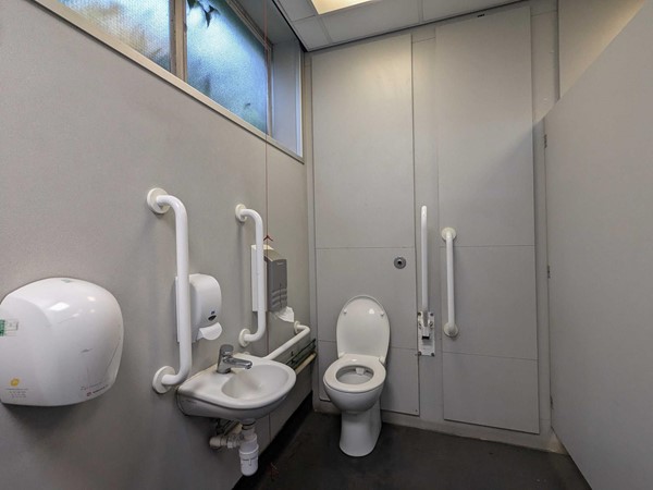 Image of the accessible toilet.