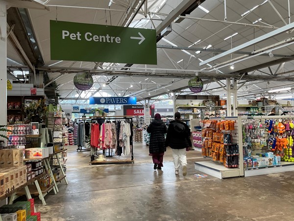 Image of people in a shop