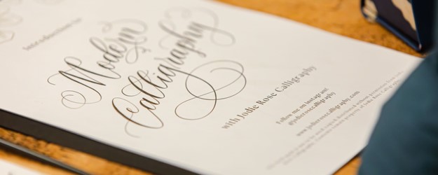 Christmas Calligraphy Workshop with Jodie Rose Calligraphy article image