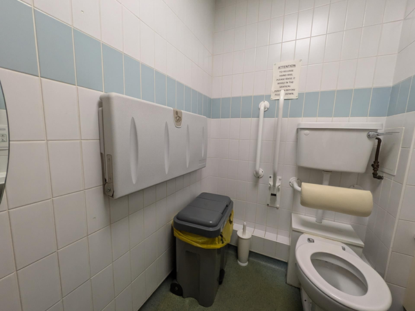 Image of the accessible toilet