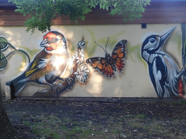 Picture of a Mural at Ridley Park, Blyth