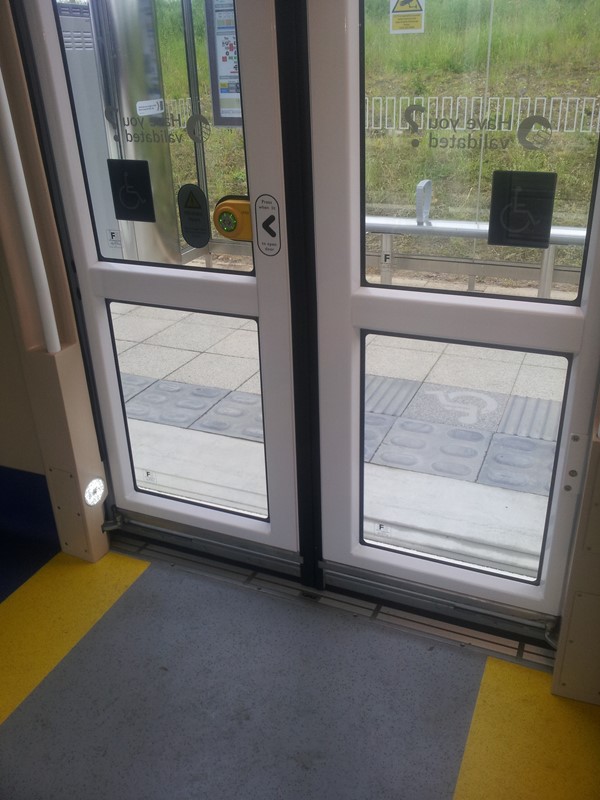 Picture of Edinburgh Trams - Wide Tram Doors