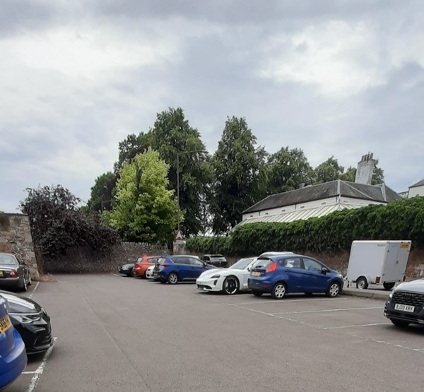 Image of cars in a car park