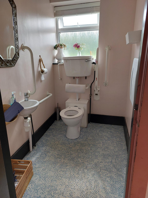 Image of an accessible toilet