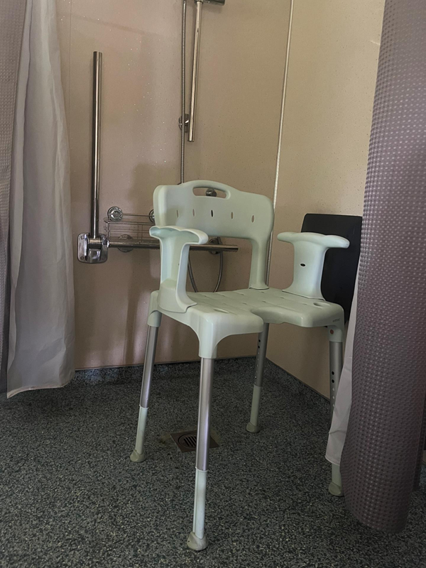 Image of a shower chair