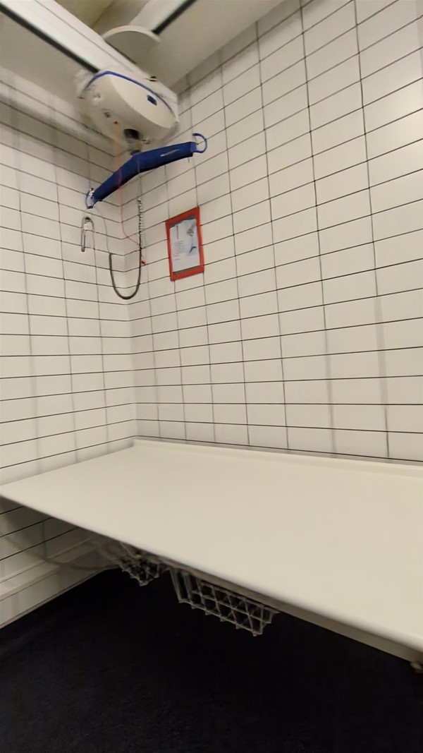 Image of Ceiling Track hoist in the Changing Places toilet