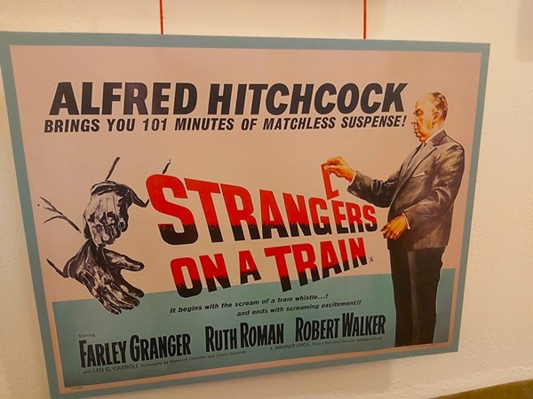 Image of Strangers on a Train poster