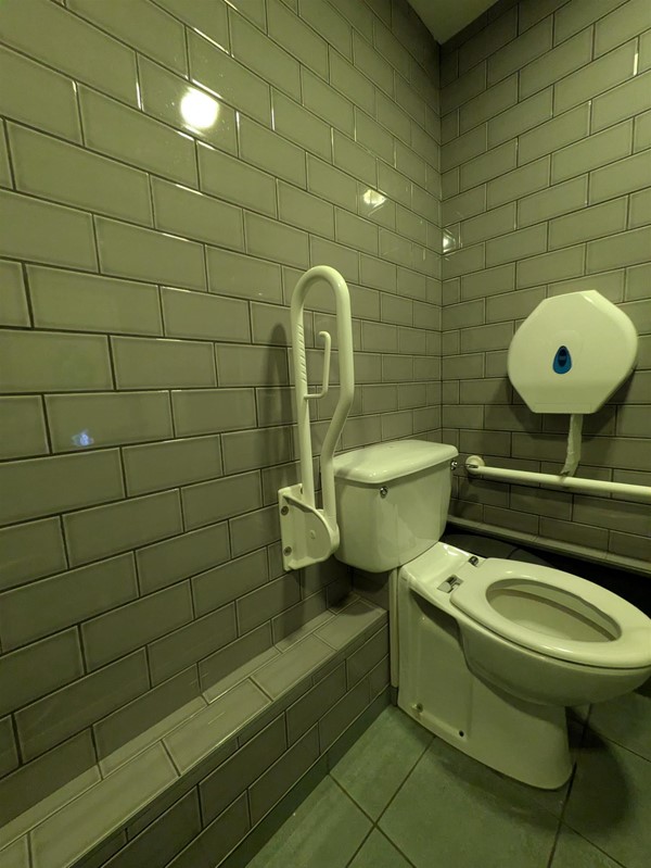 Image of toilet in lobby