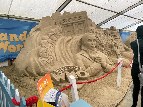 Image of a sand sculpture