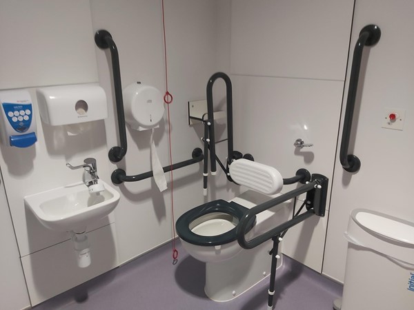 Picture of an accessible toilet