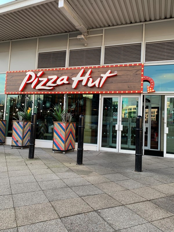 Exterior of Pizza Hut