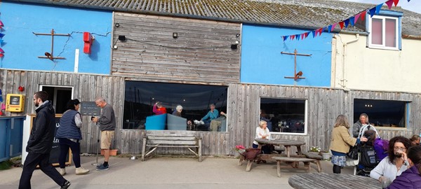 Diners at The Captain's Table