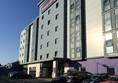 Accessible entrance into Premier Inn, Dublin.