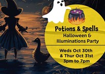 Potions and Spells: Halloween & Illuminations Party