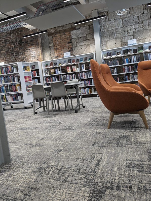 Image of Paisley Central Library interior