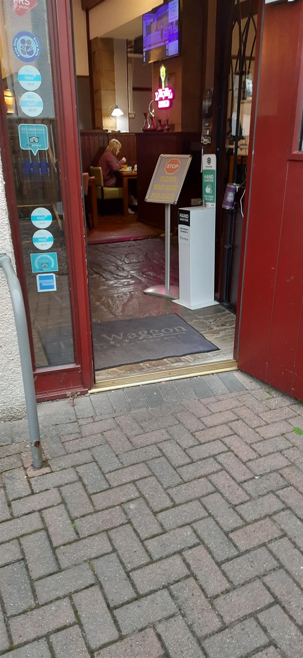 Image of a door into a building