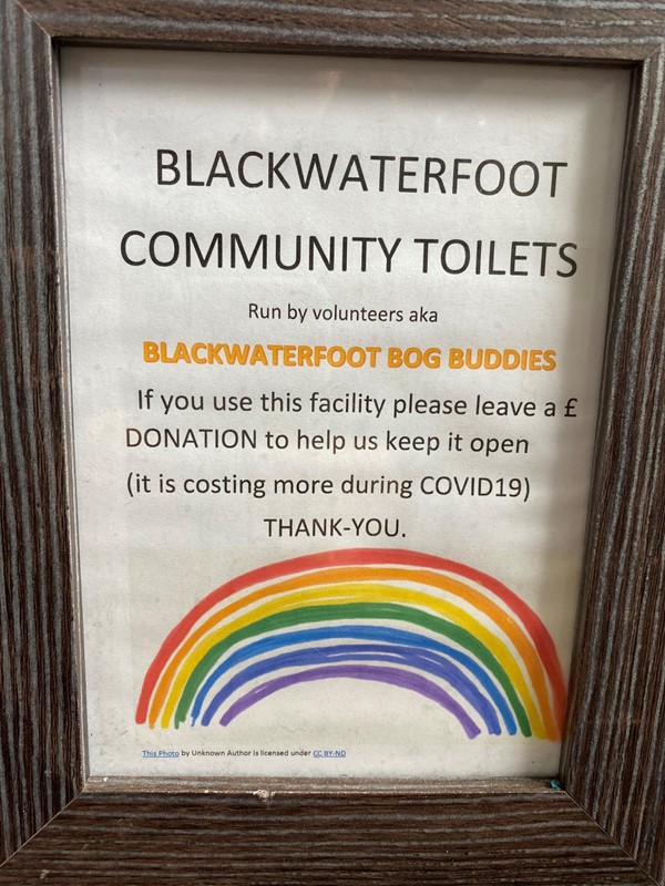 Sign by Blackwater Bog Buddies