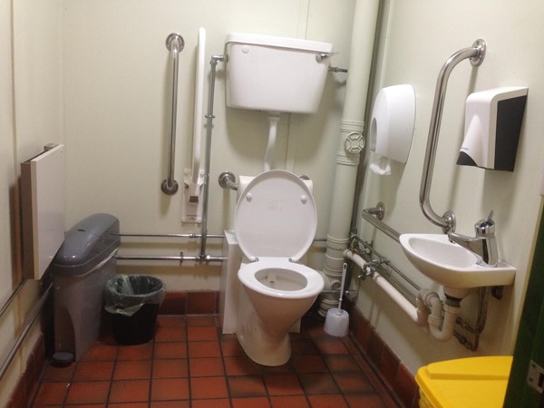 Cafe toilet