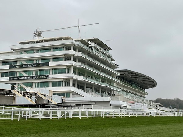 Picture of Epsom Downs Racecourse building and track