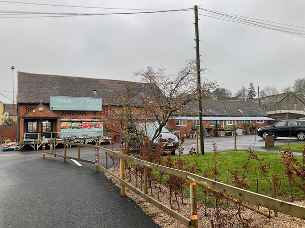 Three disabled bays right by the entrance to store