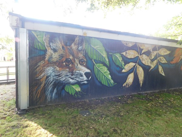 Picture of a Mural at Ridley Park, Blyth