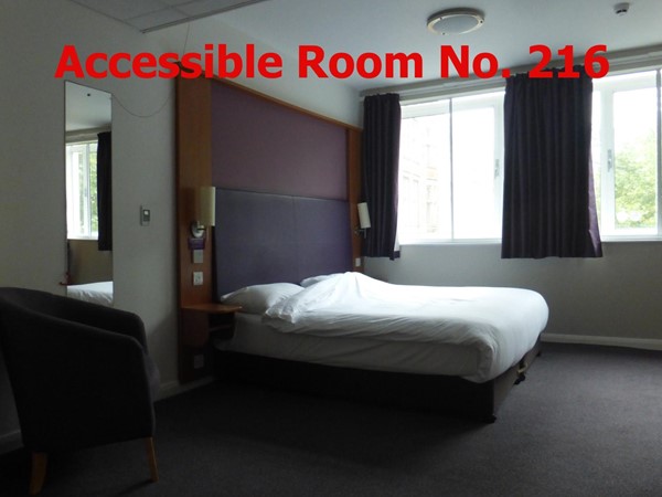 Accessible Room No. 216