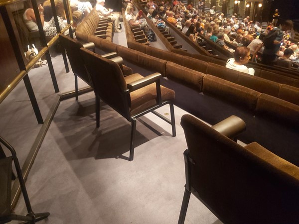 Image of the Barbican Theatre seats