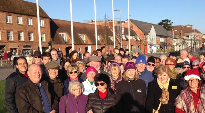 Stratford Town Walk on Disabled Access Day 2017