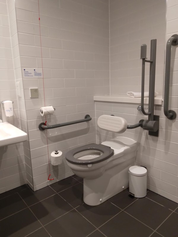 Picture of an accessible bathroom