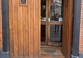 Image of a large wooden door