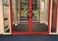 double set of double doors