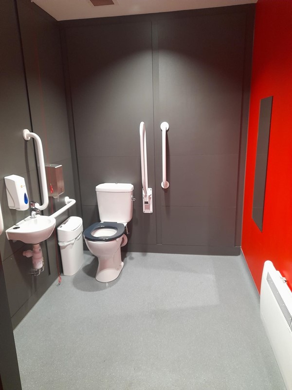 Picture of an accessible toilet