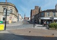 This is a view looking up Church St where there is also a car park however is on a hill. the Car park is about half way up on the right hand side of the road