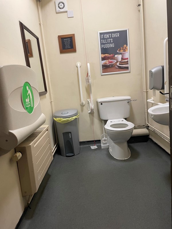 Picture of the accessible toilet