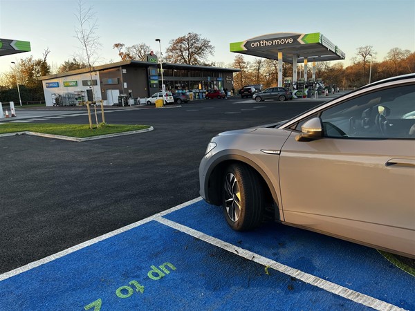 Image of a car in a carpark