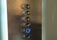 Image of the Braille buttons in the lift