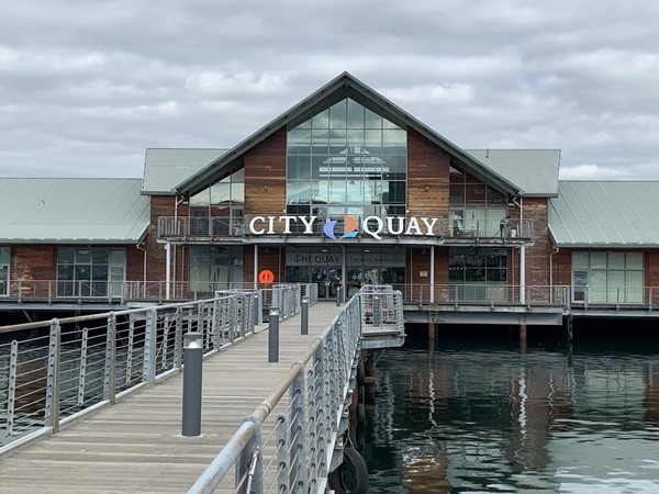 The main entrance to City Way on the harbourside.