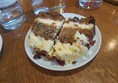 Image of plates of food on a table