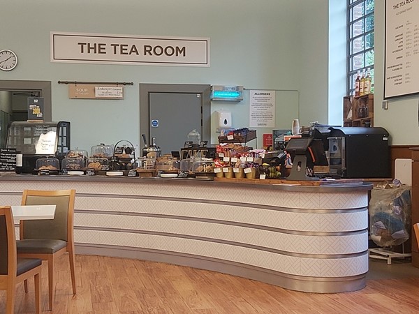 Image of the teas room counter