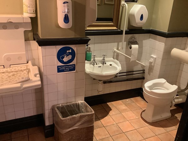 Picture of an accessible toilet