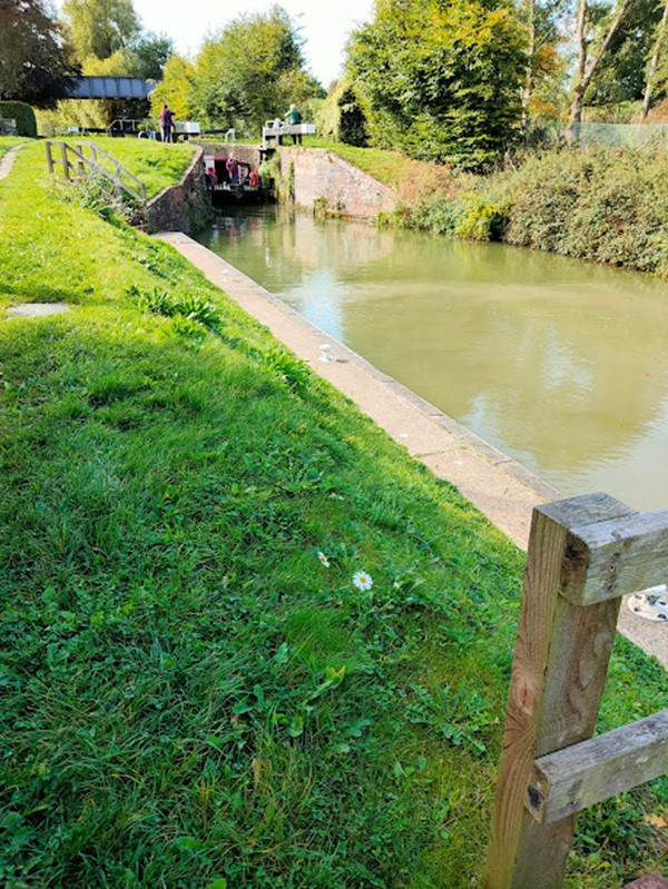 Picture of a canal lock