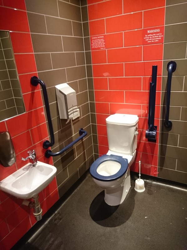 Picture of Costa Coffee, Morningside Road - Accessible Toilet