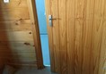 Bedroom door plus ensuite behind