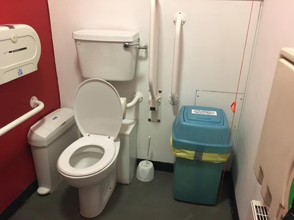 Accessible toilet.