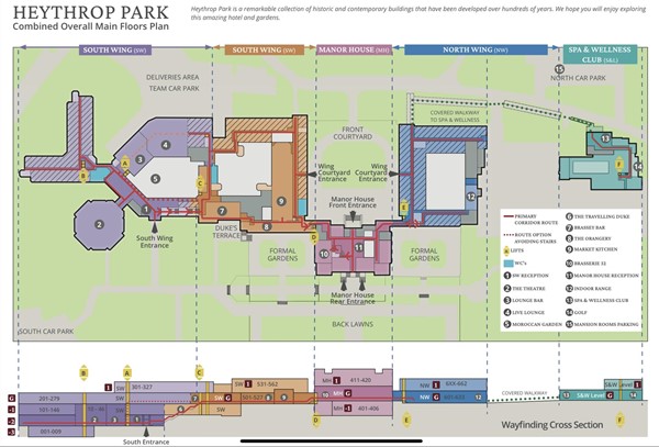 Image of a map of a park